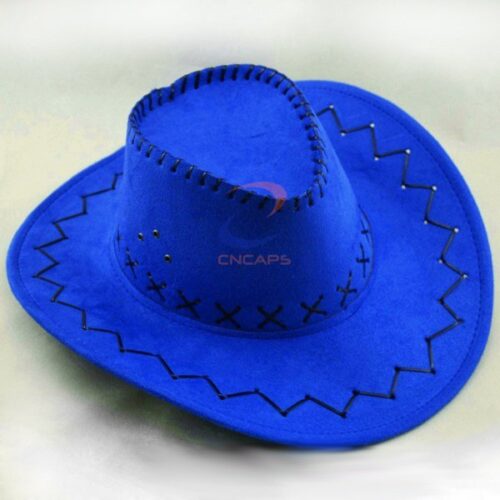 suede leather cowboy hat