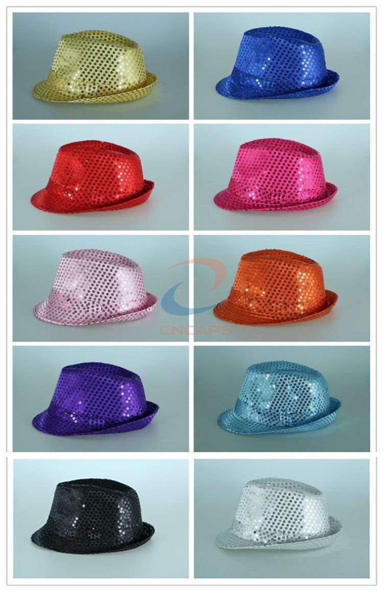 led fedora hat