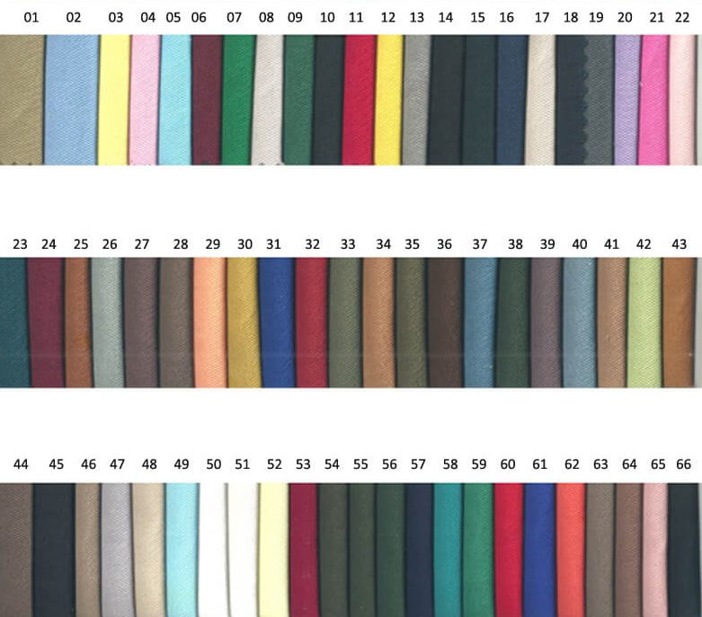 Cotton fabric swatch