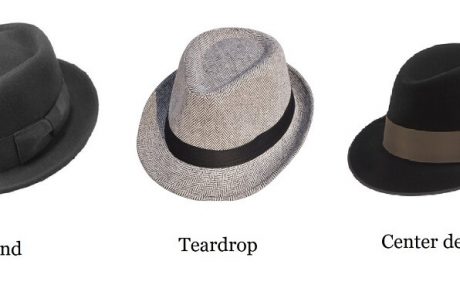 Fedora Panama crown types