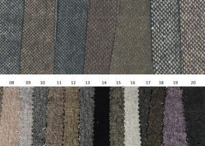 Wool tweed fabric