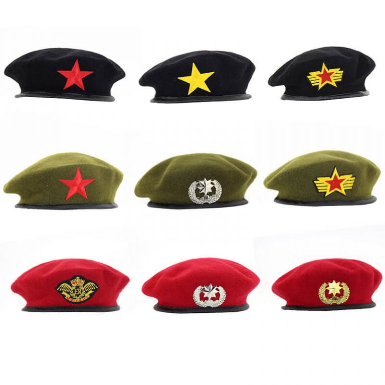 Communist beret hat wool or Polyester CNCAPS - CNCAPS