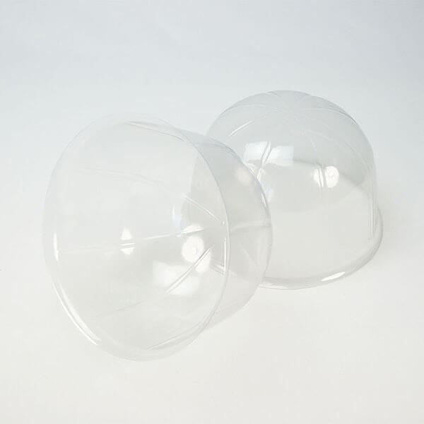 Round hat dustproof plastic cover Thermoform Blister 