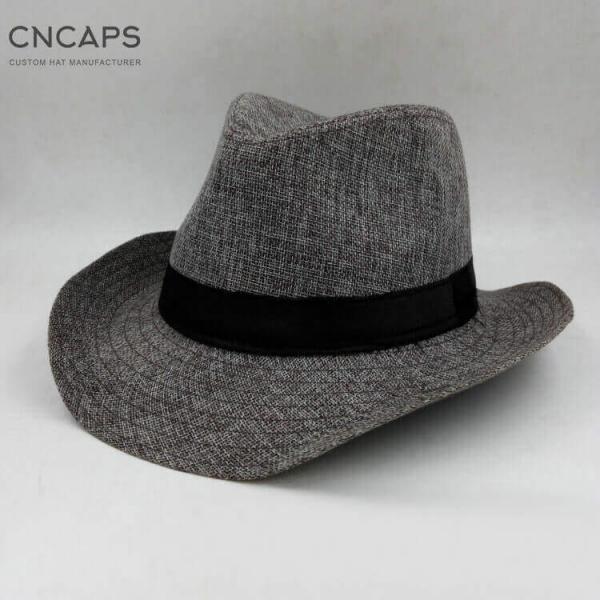 western cowboy hat grey color