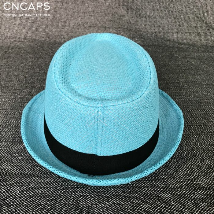 blue fedora panama