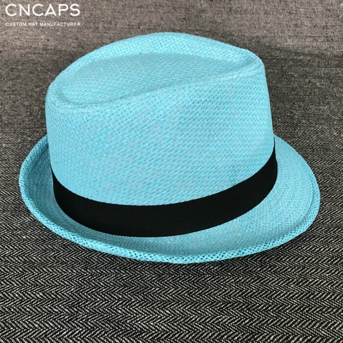 blue fedora panama