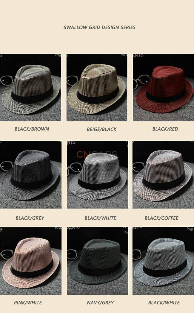 fedora hat assorted