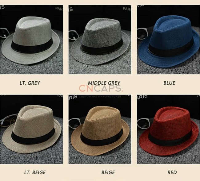 fedora hat assorted