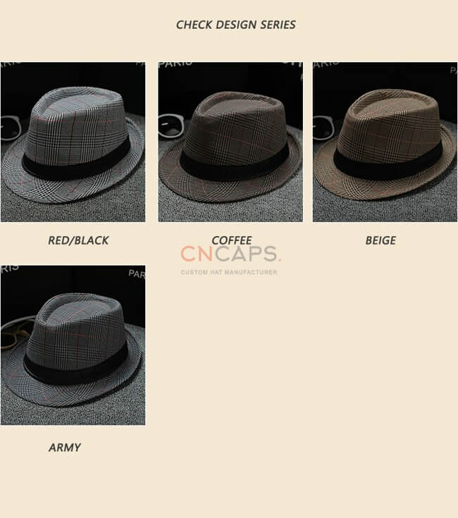 fedora hat assorted