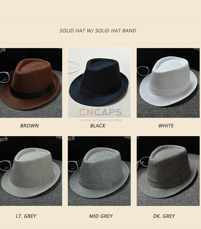 fedora hat assorted