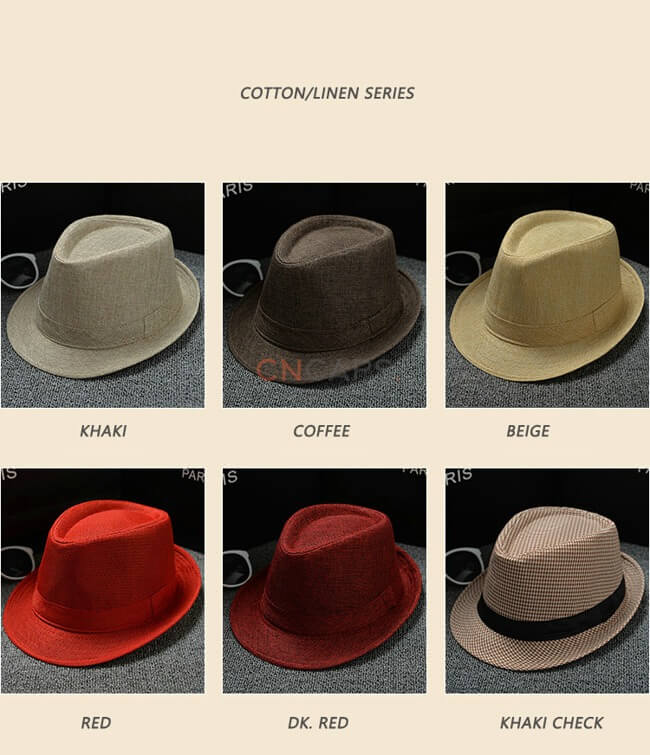 fedora hat assorted