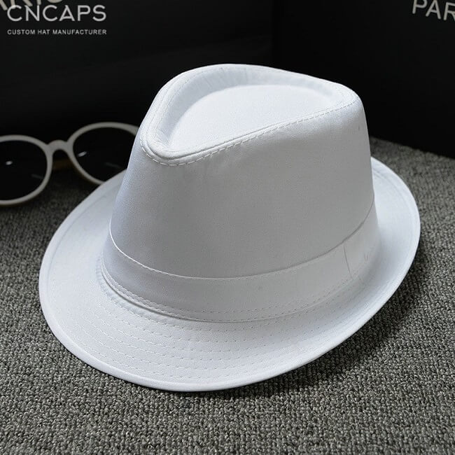 fedora hat white