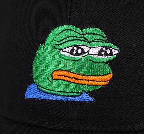 Frog baseball cap