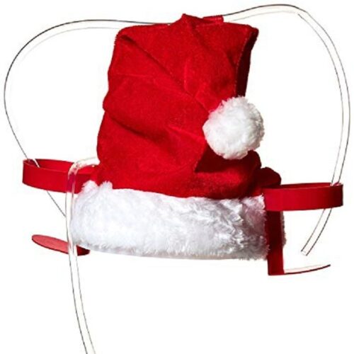 Santa drinking hat