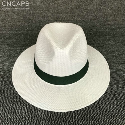 custom panama hat logo