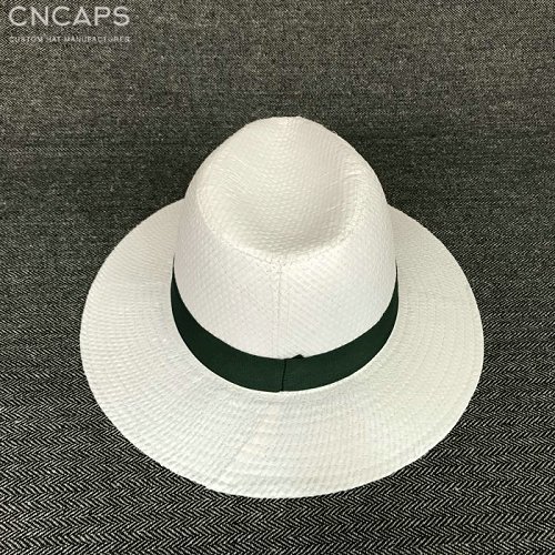 custom panama hat logo