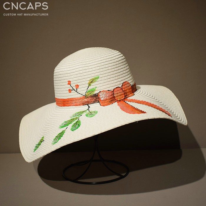 lady beach hat