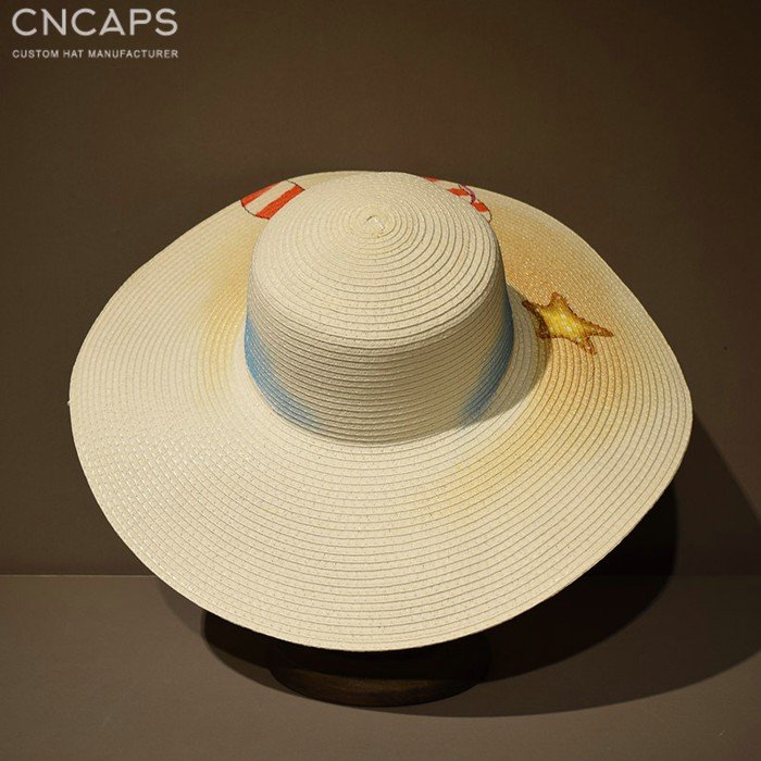 lady beach hat