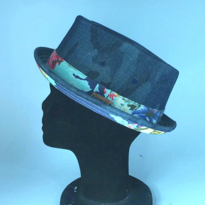 Floral Print Tropical Fedora Hat