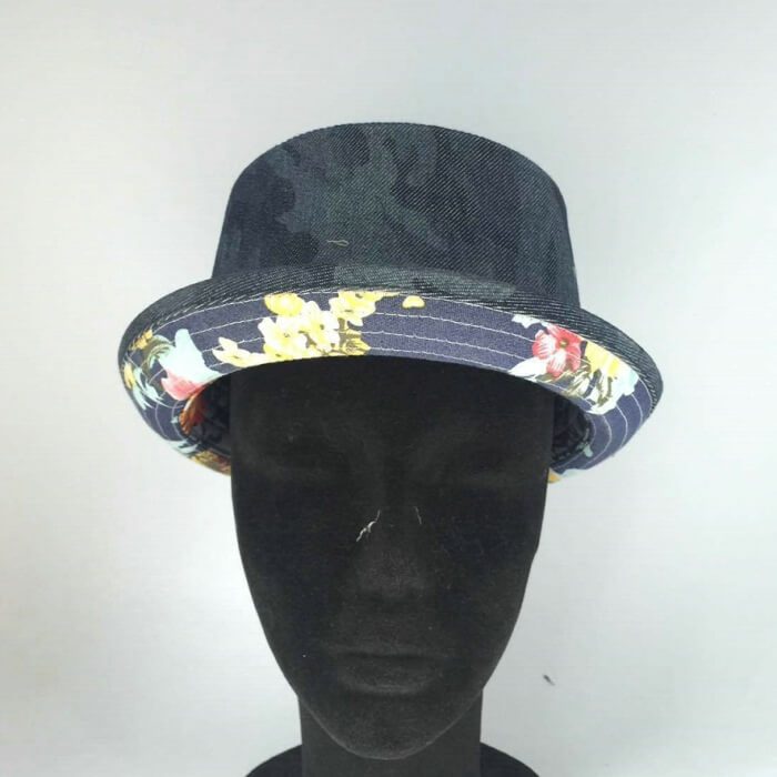 Floral Print Tropical Fedora Hat