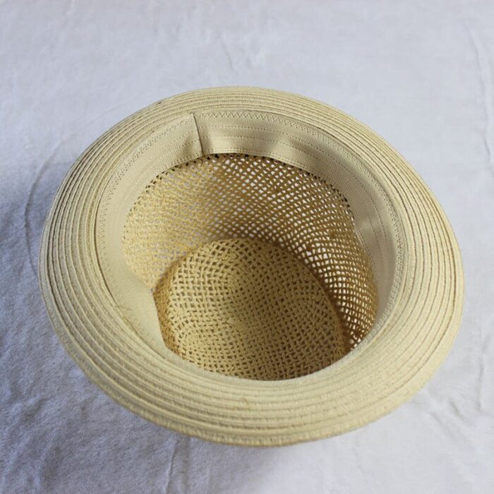 Straw Pork Pie Hat