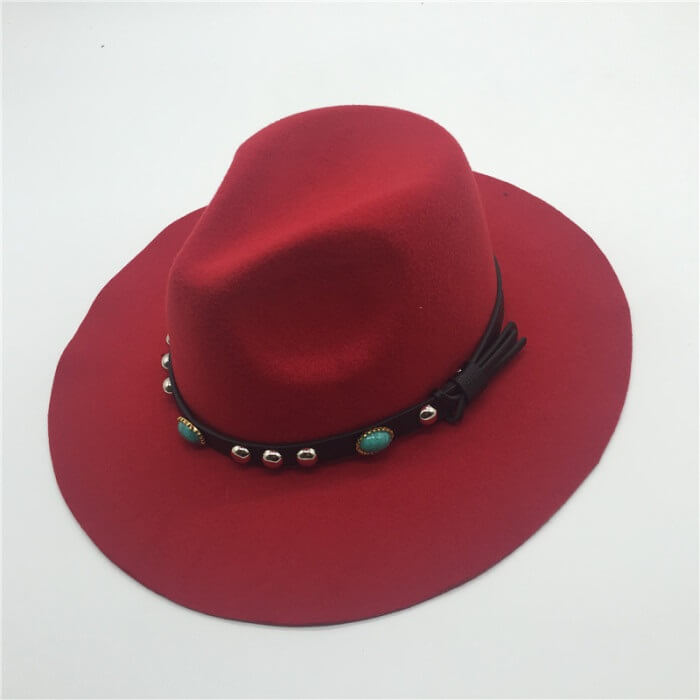 acrylic felt hat