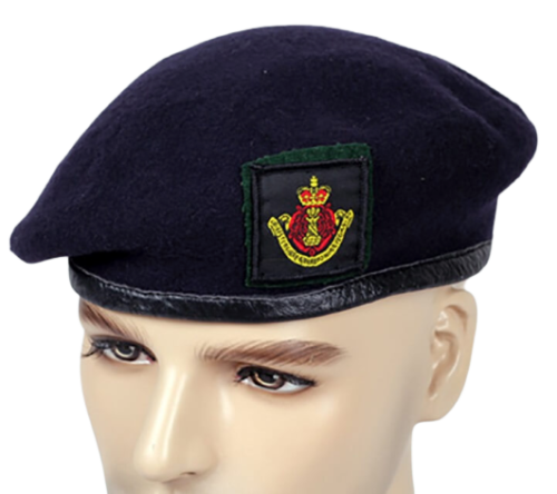 custom berets logo
