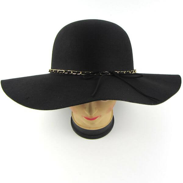 female felt hat