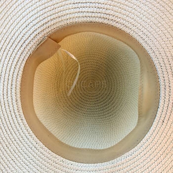 straw beach hat