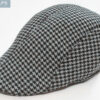 Custom Swallow Grid Flat Cap Vintage Wool Blend Ivy Cap - Image 3
