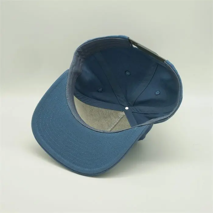 CNCAPS 5 Panel Cotton Twill Snapback Cap Flat Brim - Image 4