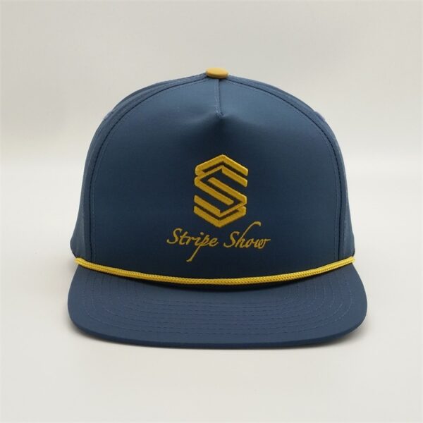 Custom Made Embroidered Removable Velcro Patch Baseball Cap