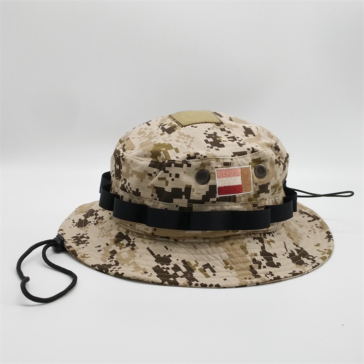 camo bucket hat