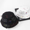 Full Colorful Print Bucket Hat Custom CMYK Logo Fisher Sunshade Hat