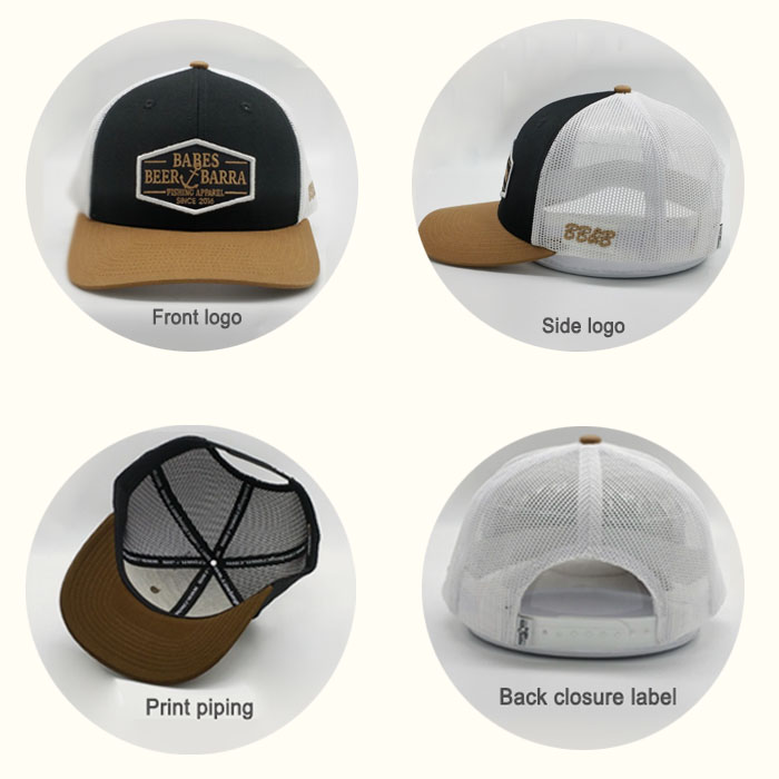 custom snapback cap custom options