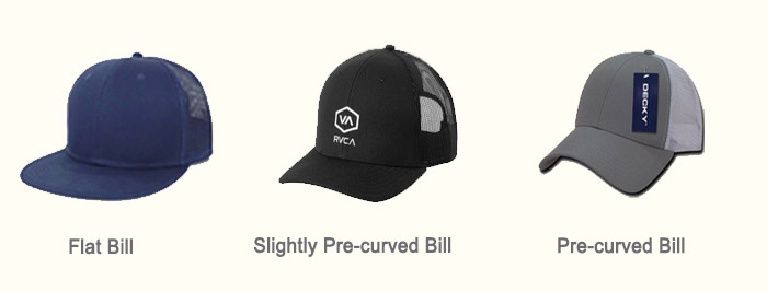cap bill types