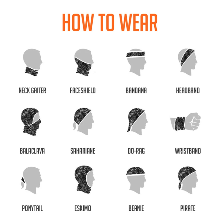 how to wear neck gaiter