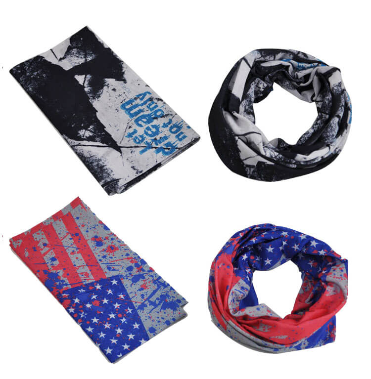 custom print neck gaiter