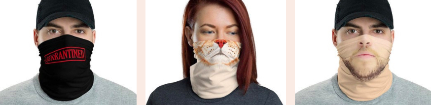 custom neck gaiter