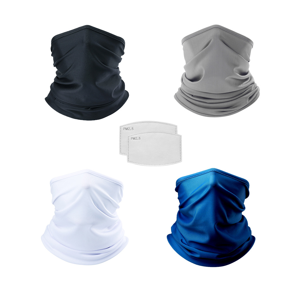 neck gaiter with filter