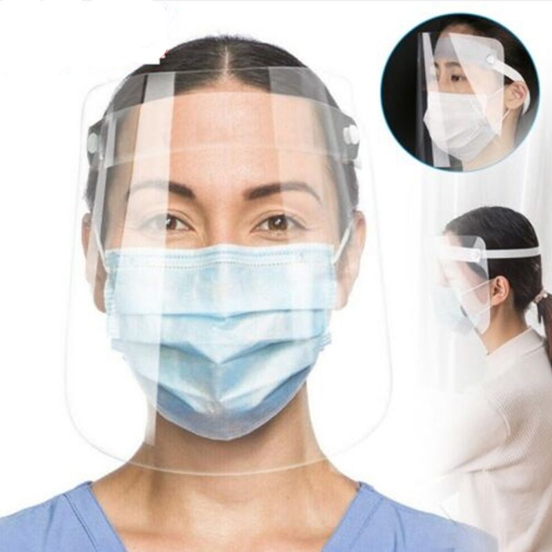 Wholesale Face Mask Shield Visor Transparent Custom Design Available