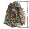 Wholesale Camouflage Leaf Mask 3D Headgear Military Tactical Neck Gaiter - Image 3