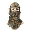 Wholesale Camouflage Leaf Mask 3D Headgear Military Tactical Neck Gaiter
