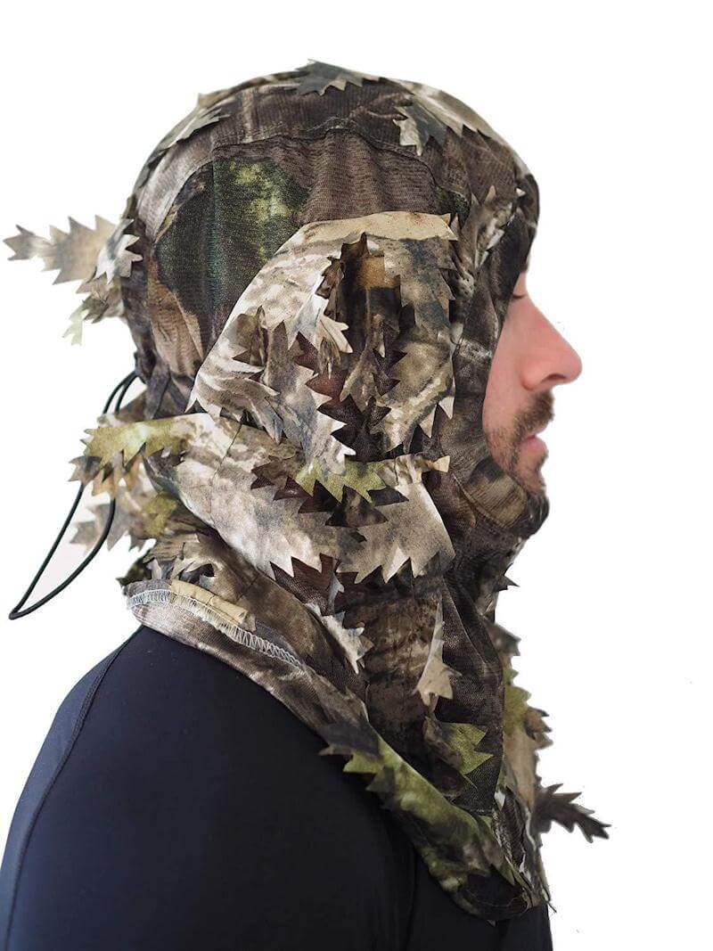 Wholesale Camouflage Mask 3D Leaf Headgear Military Tactical Neck Gaiter