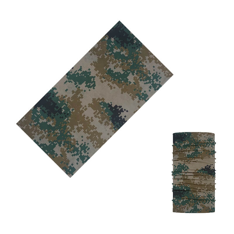 camo neck gaiter seamless