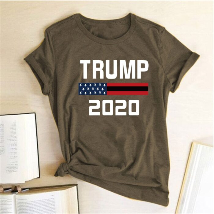 Trump 2020 Letter Printed Make Liberals Cry Again T Shirt Women Hipster T Shirts Short Sleeves Clothes Unique Tees Women Tops