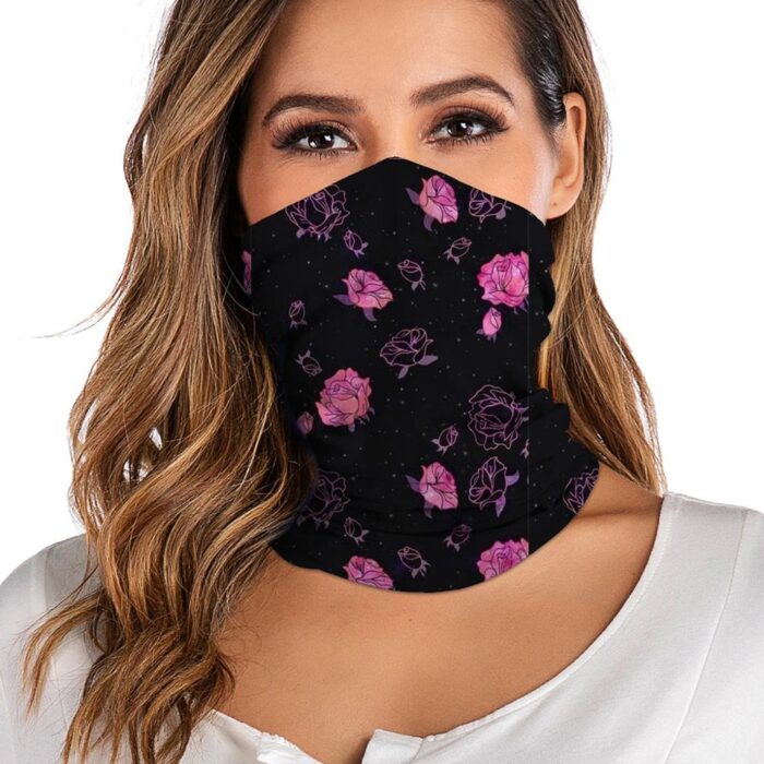 Tie-dye Print Bandana Neck Gaiter Headband Cycling Fishing Mask Scarf Multifunctional Outdoor