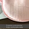 Silk Sleep Eye Mask 19 Momme Mulberry & Blindfold with Elastic Strap Soft Eye Cover Eyeshade for Night Sleeping, Travel, Nap