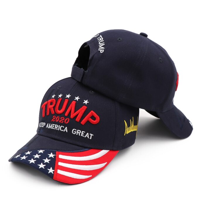 New Donald Trump 2020 Cap USA Baseball Caps Keep America Great Snapback President Hat 3D Embroidery Wholesale Drop Shipping Hats