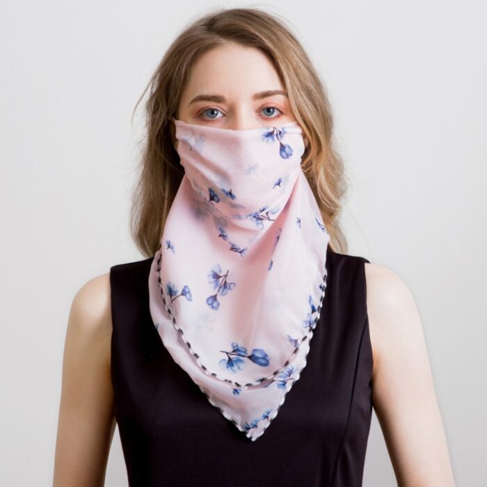 2020 Newest Chiffon Neck Gaiter Mask Scarf Women Sun Protection For Outdoor Riding